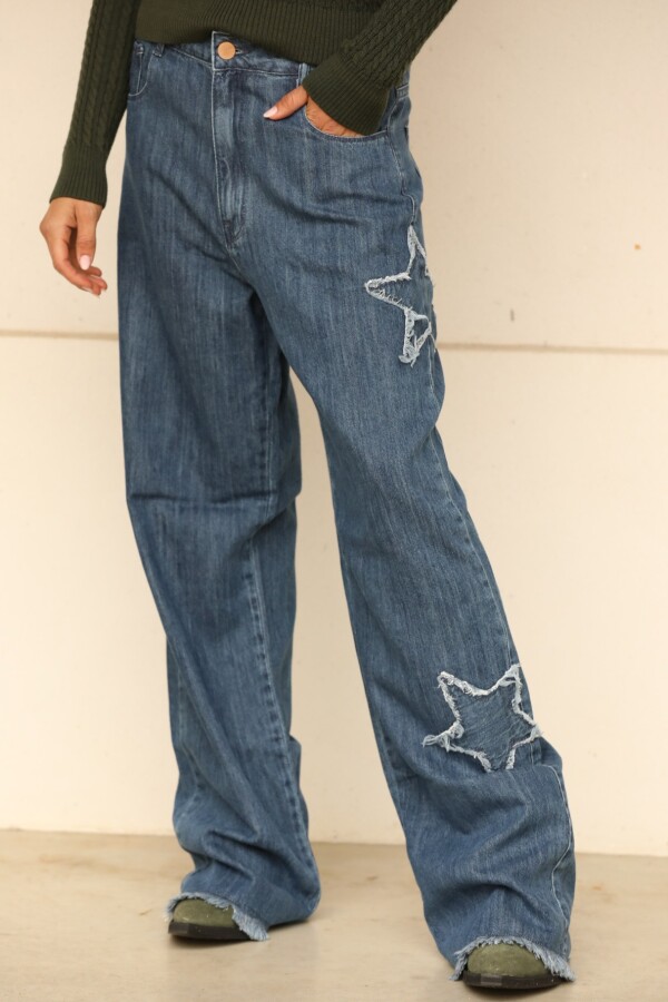 Jean Stars Blue