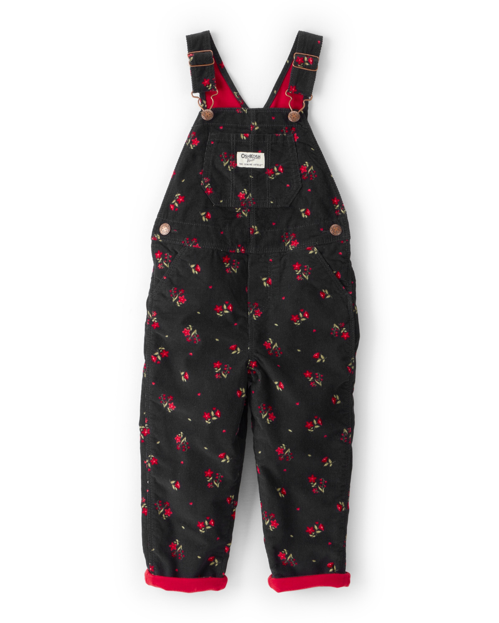 Enterito de pana, diseño floral Enterito de pana, diseño floral