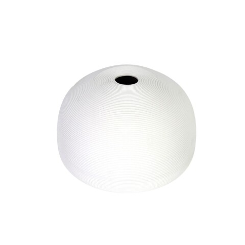 BASE CERAMICA BLANCA 18X18X12CM Unica