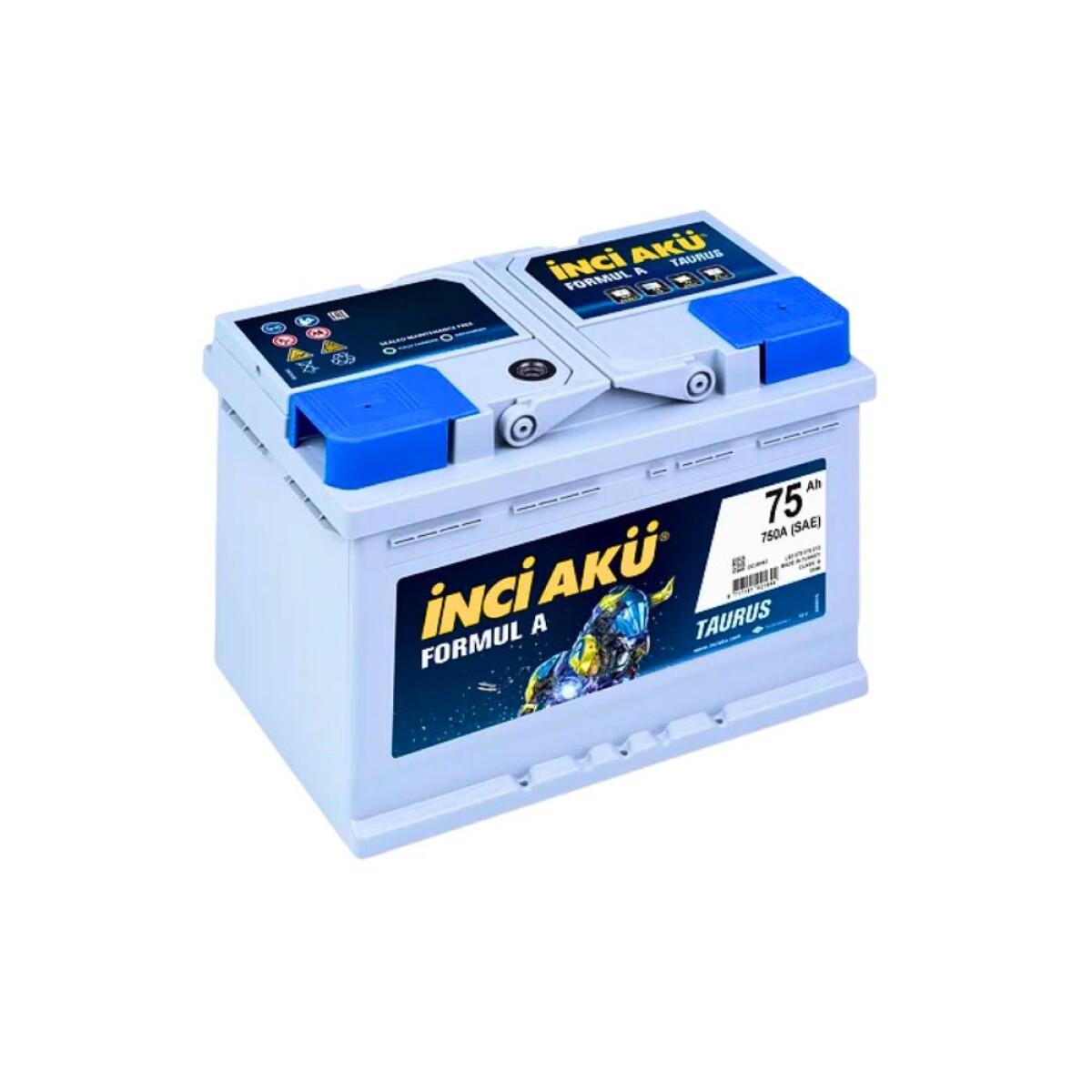 BATERIA INCI AKÜ AGM 70 AMP/HORA DERECHA 