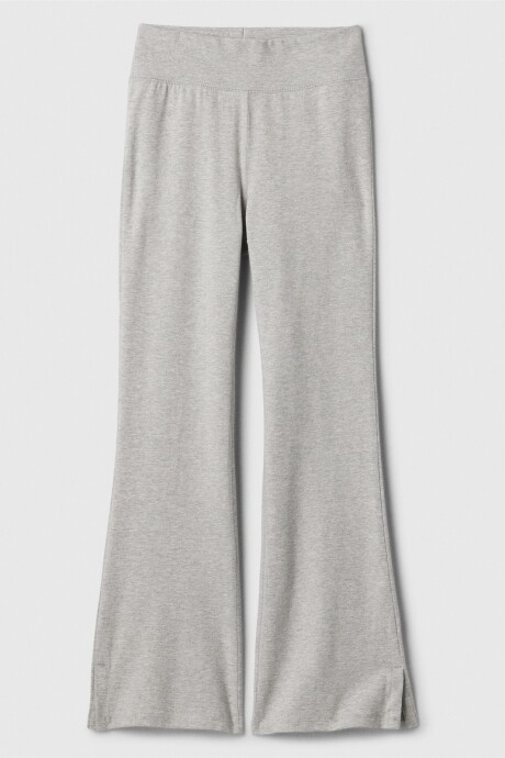 Calza Flare Estampada Niña Light Heather Grey B08