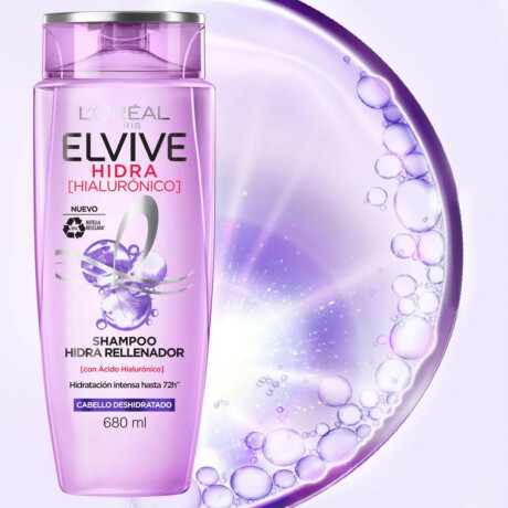 Shampoo Elvive Hidra Hialurónico 680ml Shampoo Elvive Hidra Hialurónico 680ml