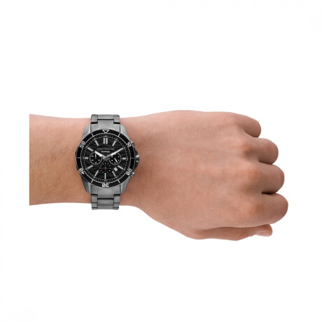 Reloj Armani Exchange Fashion Acero Inoxidable Gris 0