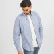 Camisa a Cuadros Celeste y Azul