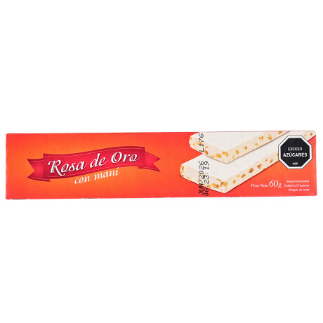 Turron Rosa de Oro blando 60g Turron Rosa de Oro blando 60g