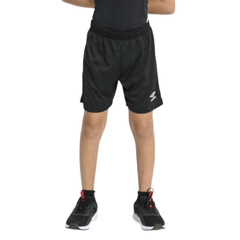 Short Infantil Umbro Basico Futbol Jrs Negro