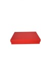Caja Rigida 21,5 x 31,5 x 5,5 ROJO