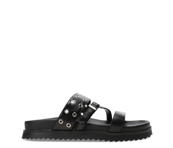 Sandalia XOMA con tiras y tachas Black
