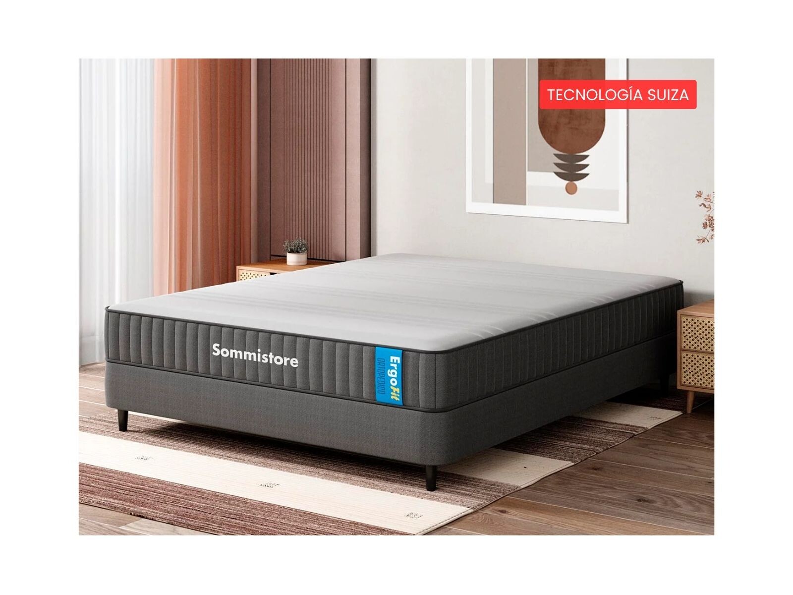 Colchón + Sommier 2 Plazas ErgoFit® 