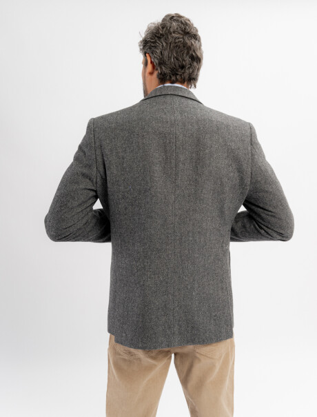 Saco de paño gris-D2