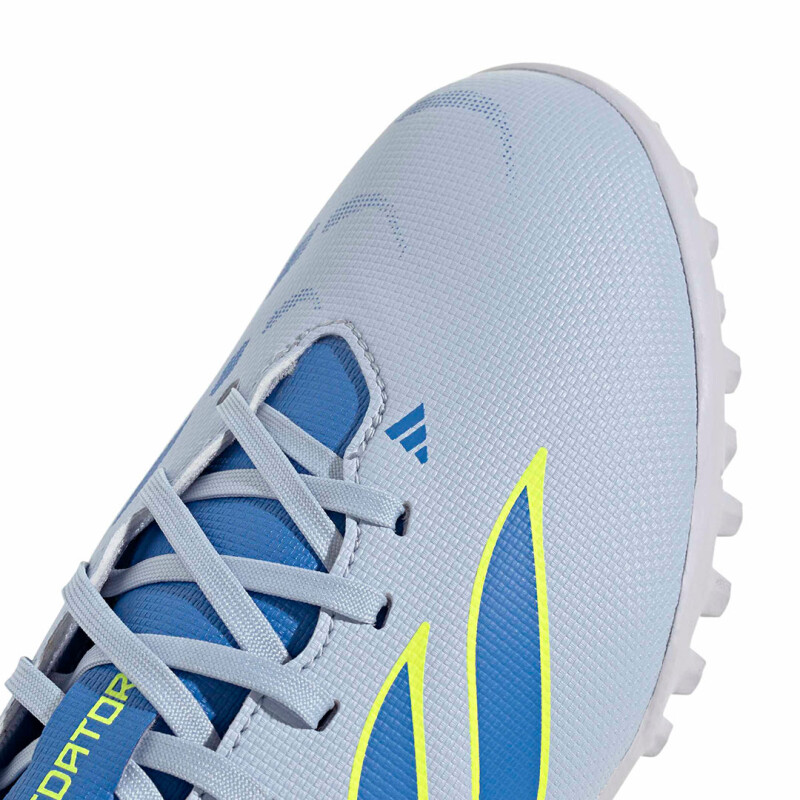 Championes de Niños Adidas Predator Club Tf Celeste - Amarillo