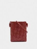Bolsa Para Móvil Trenzada rojo