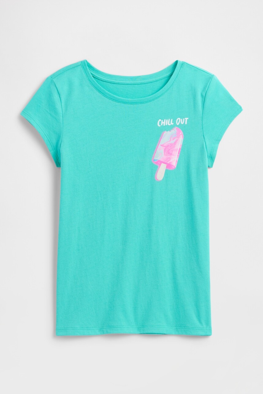 Remera Gráfico Niña Butterfly Icon