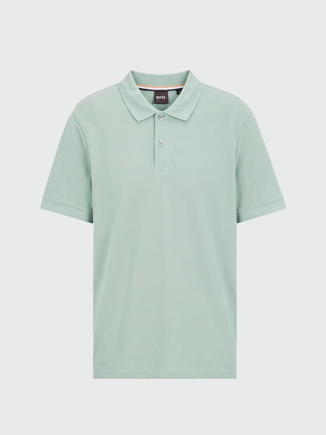 BOSS - Polo Jersery Pallas Verde claro
