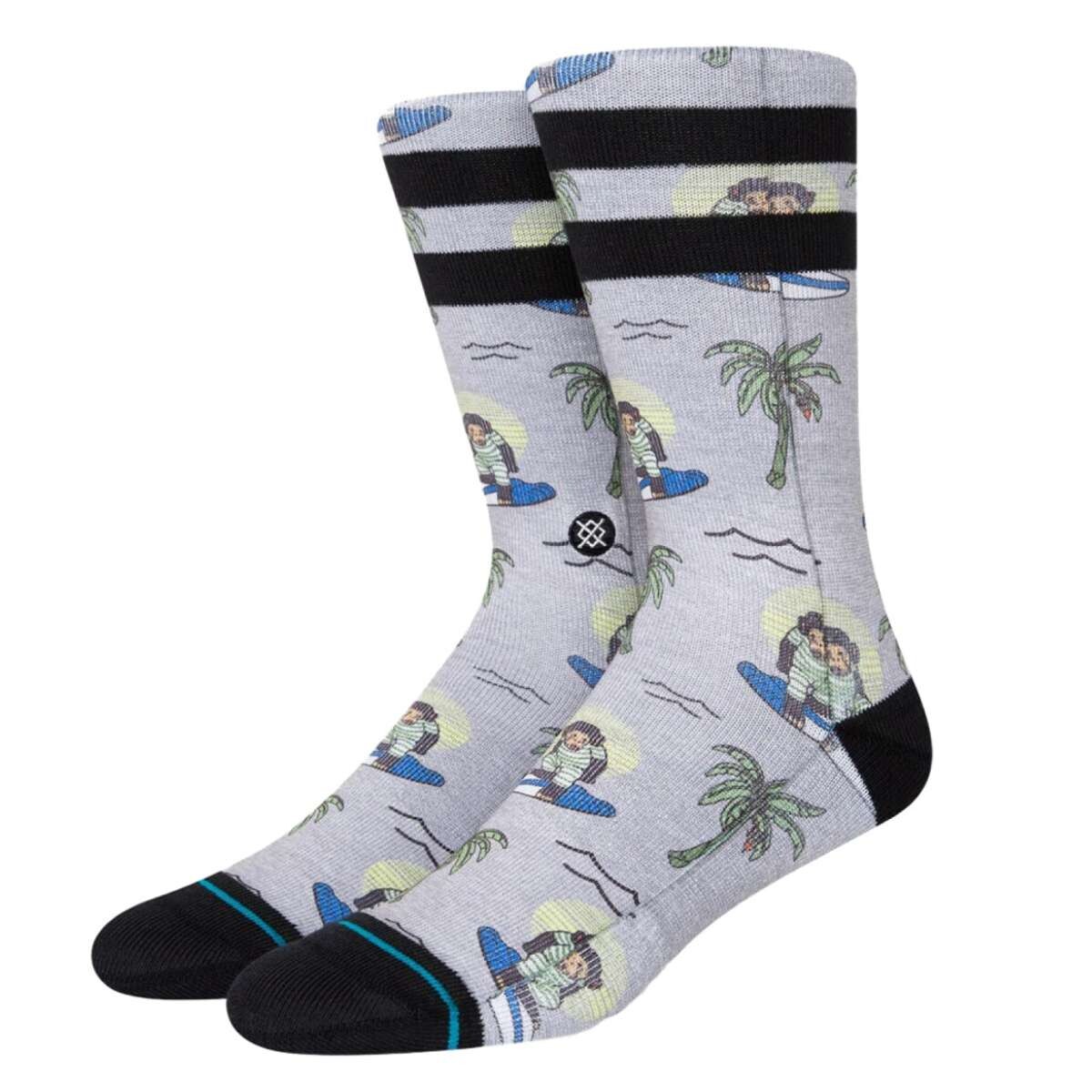 Medias Stance Surfin Monkey - Diseño Surfin Monkey 