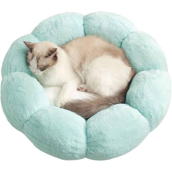 Cama Redonda Flor Para Perro Gato Mascotas 60 Cm Calidad Cama Redonda Flor Para Perro Gato Mascotas 60 Cm Calidad