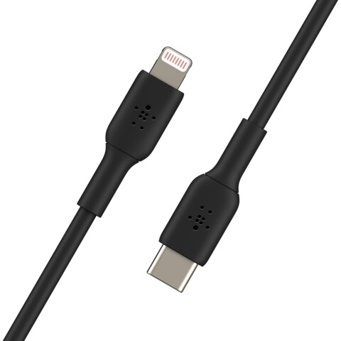 Belkin cable USB-C a Lightning 1M Black Belkin cable USB-C a Lightning 1M Black