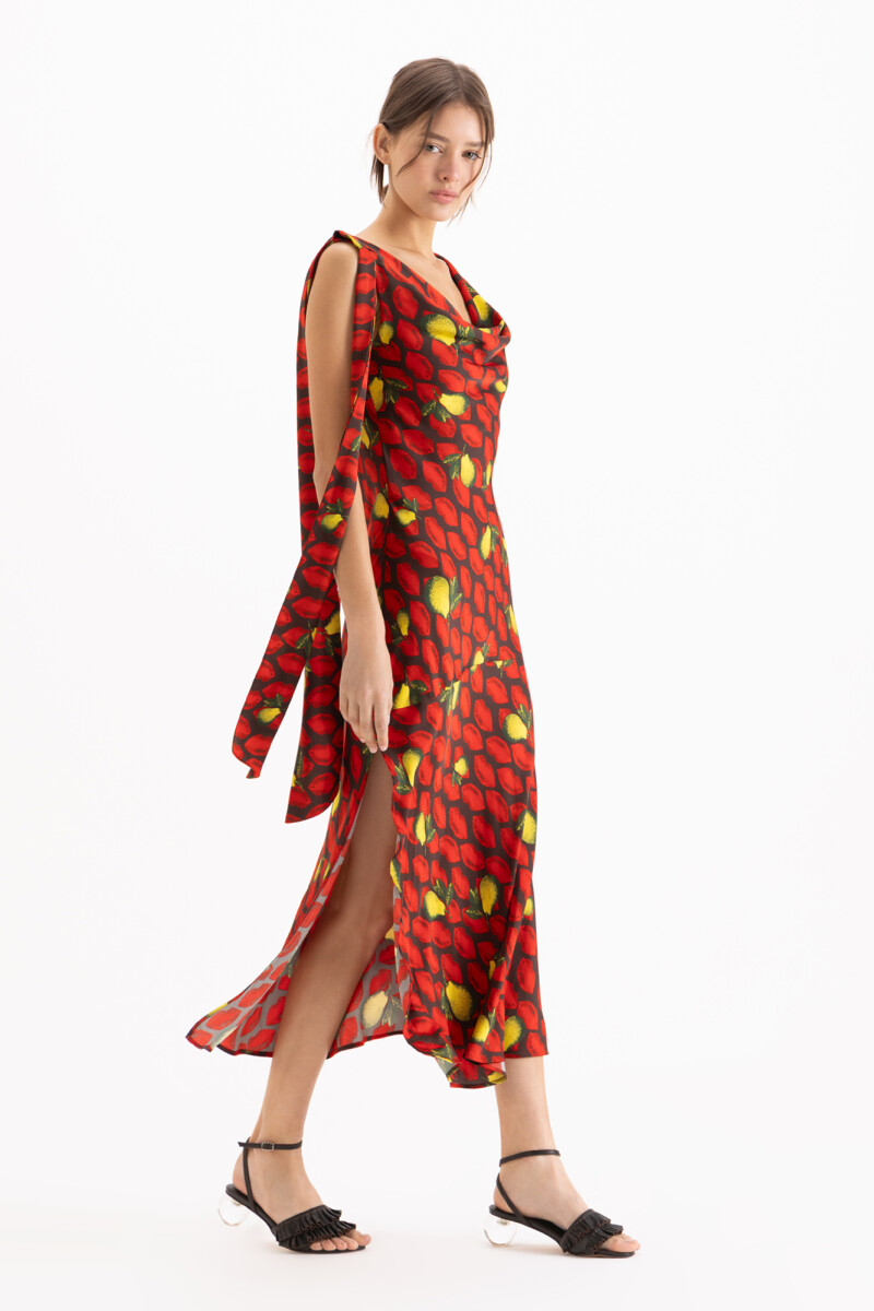 VESTIDO PEAR Rojo
