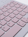 TECLADO INALAMBRICO USB ROSADO