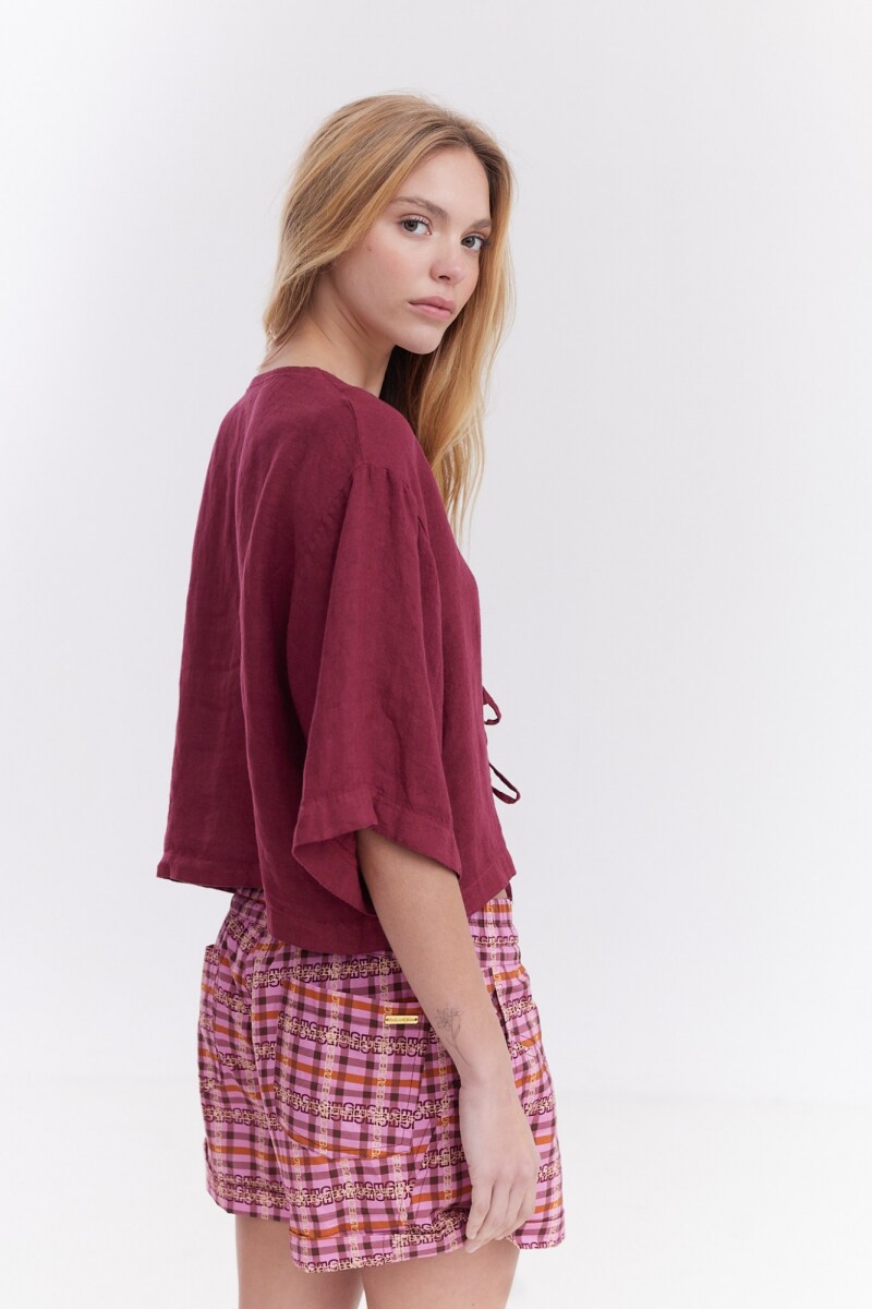 Blusa Daze Bordó
