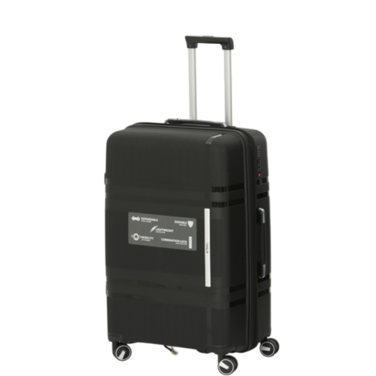 VALIJA CANVA 29" NEGRO - NEGRO 