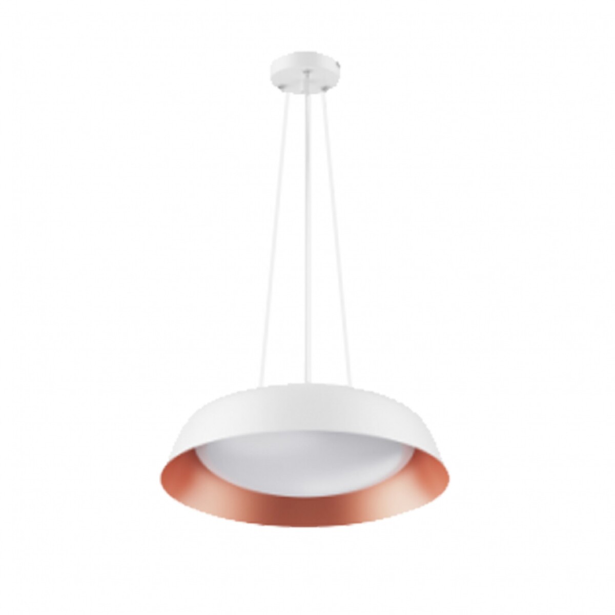 Luminaria Colgante Dimerizable Harley Blanca Cooper 