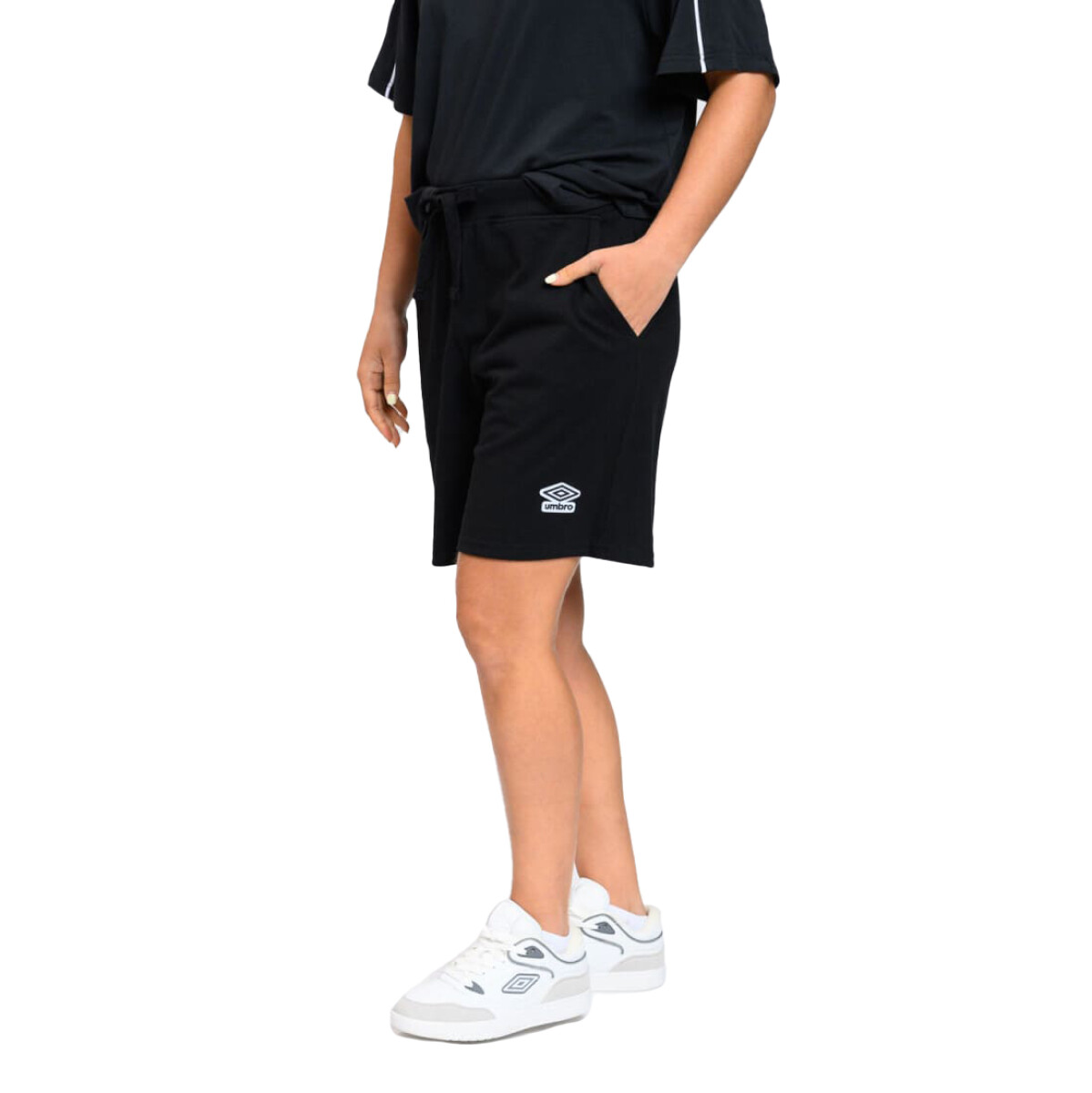 Short de Mujer Umbro Felt - Negro 