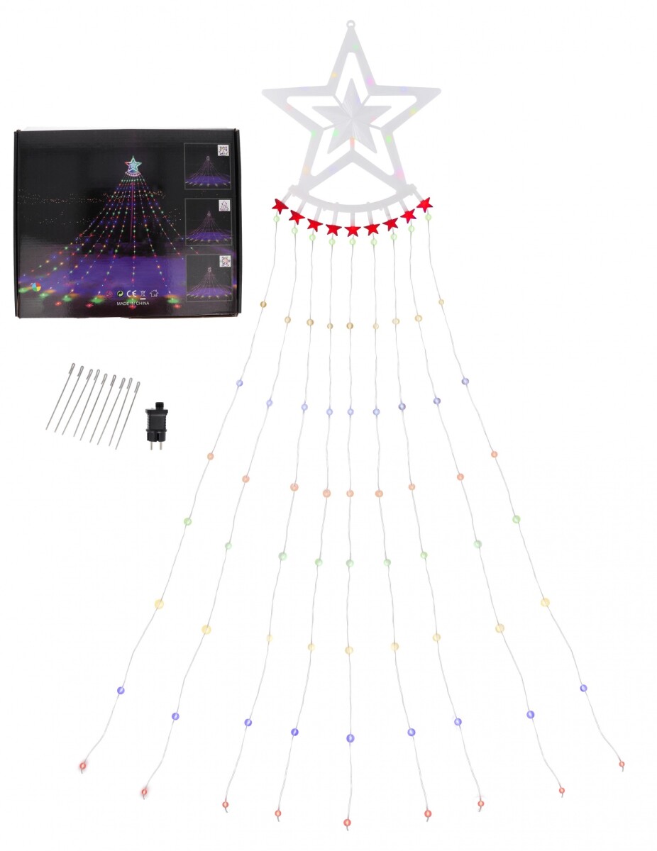 Luces Led para exteriores con forma de arbol 