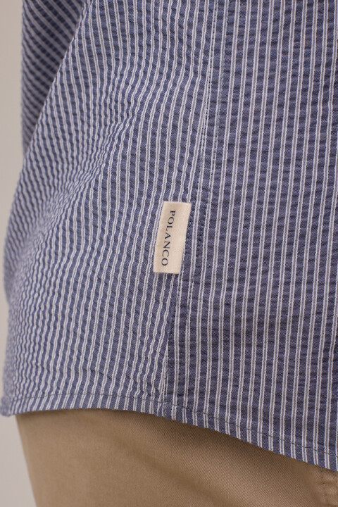 CAMISA M/C ESTURA POLANCO Azul