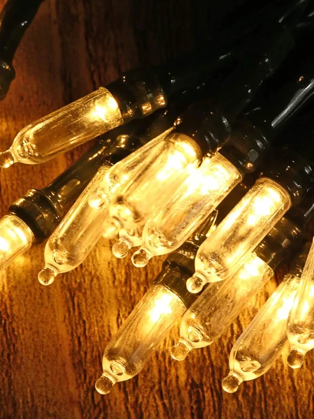 GUIA DE LUCES LED AMARILLO
