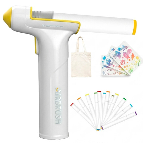 Lápiz Aerógrafo Infantil P/ Pintar 17p + Accesorios Lápiz Aerógrafo Infantil P/ Pintar 17p + Accesorios