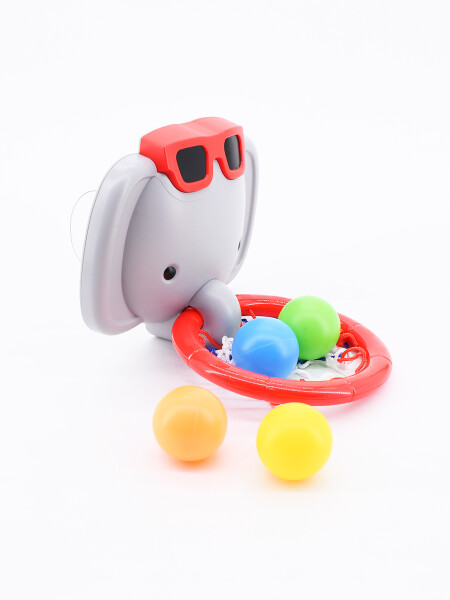 JUEGO DE DUCHA ELEFANTE BALONCESTO GRIS
