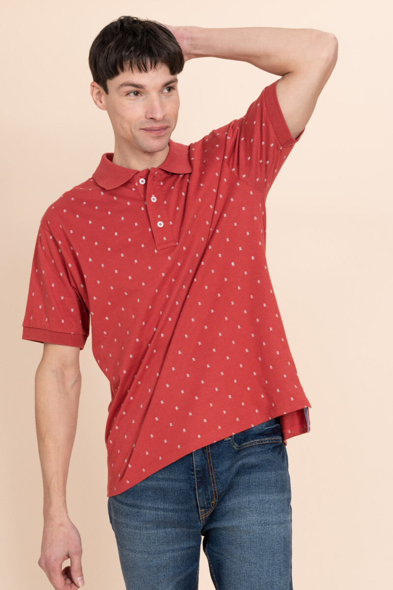 Camiseta polo Coral