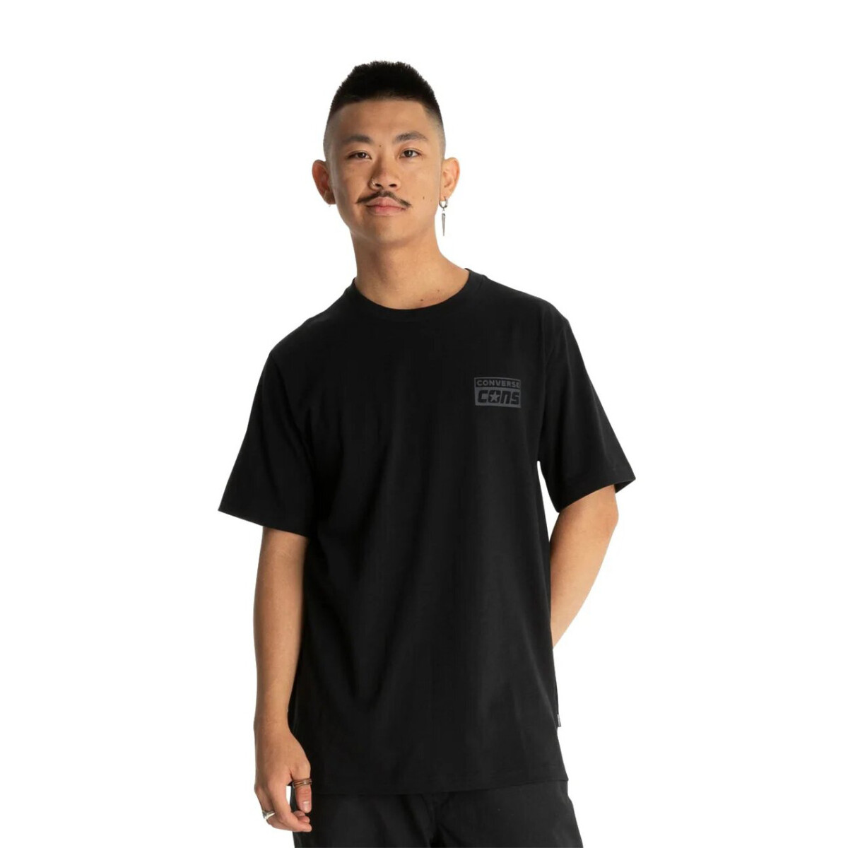 Remera Unisex Converse Cons Secret - Negro 