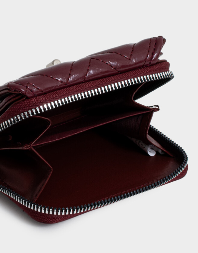 Billetera Rojo Burdeaux