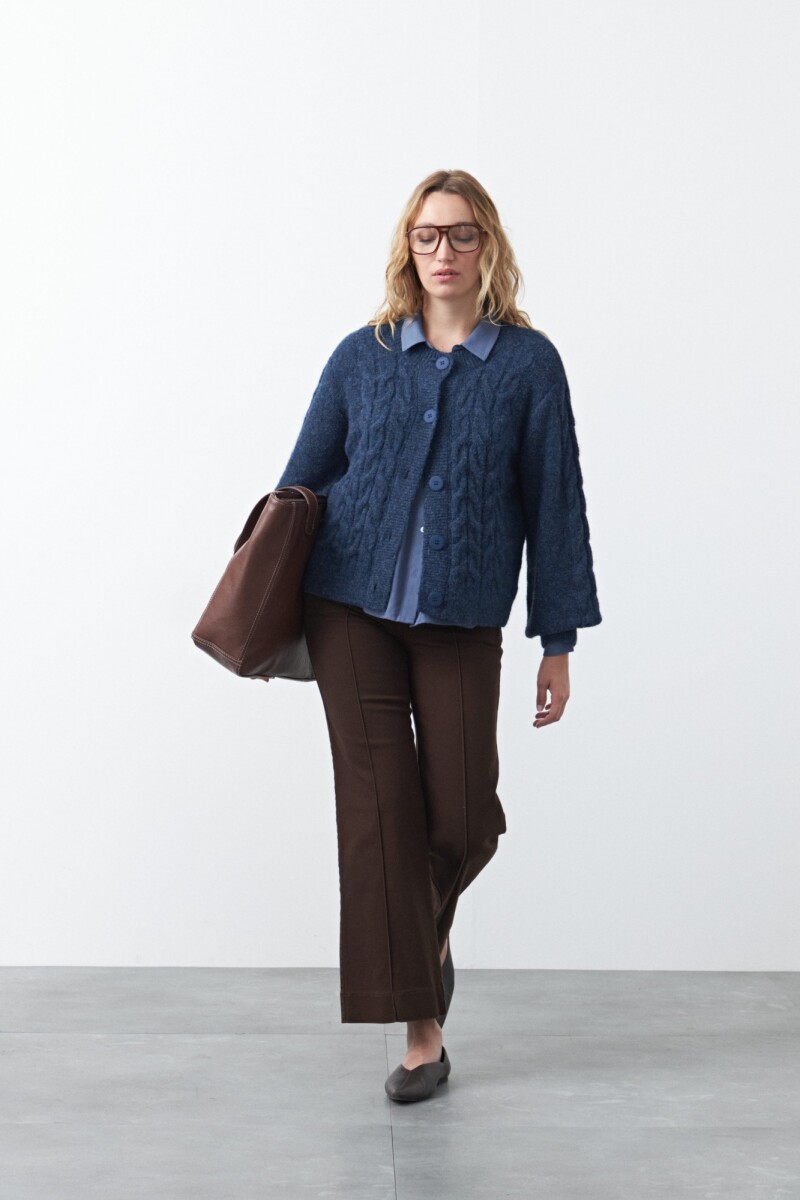 CARDIGAN BOREAL Azul Marino