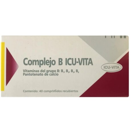 Complejo B ICU 40 Comprimidos Complejo B ICU 40 Comprimidos