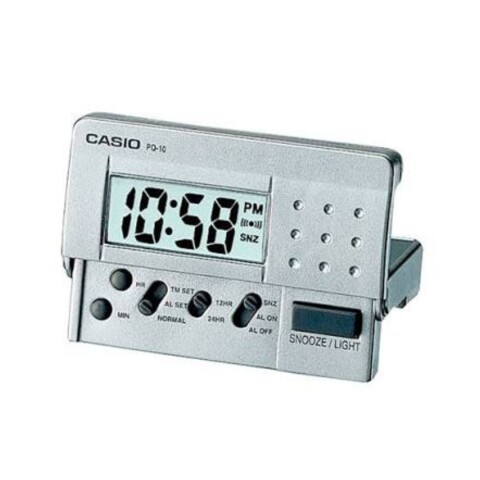 Reloj Despertador Casio PQ10D 8RDF Reloj Despertador Casio Pq10d 8rdf