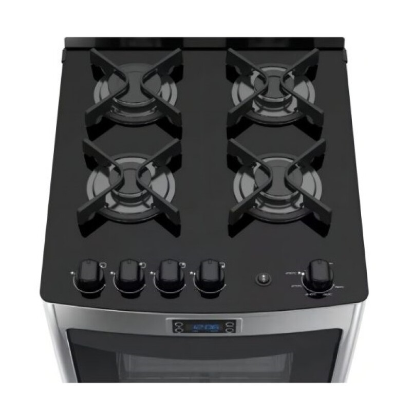 Cocina Punktal Pk-735 Supergas 4 Hornallas Plateado Kirkor Cocina Punktal Pk-735 Supergas 4 Hornallas Plateado Kirkor