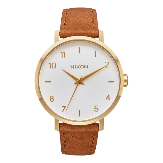 Reloj Nixon Clasico Cuero Marron 0