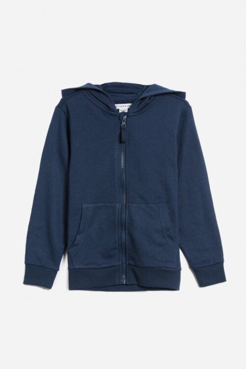 Buzo con cierre AZUL MARINO