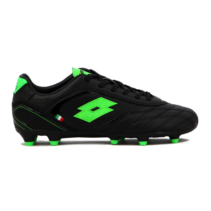 Lotto Milan Md Futbol Men Blk/grn Negro-verde