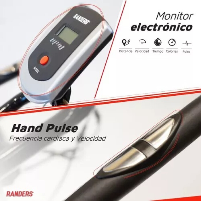 (ARG-874SP) Bicicleta spinning Randers Disco 13 kg (ARG-874SP) Bicicleta spinning Randers Disco 13 kg