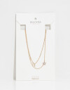 Collares Cortos Strass Collar Corto Con Cubic Zirconia - Dorado