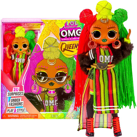 Muñeca Lol Omg Surprise 25cm Queens C/ 20 Sorpresas Sways