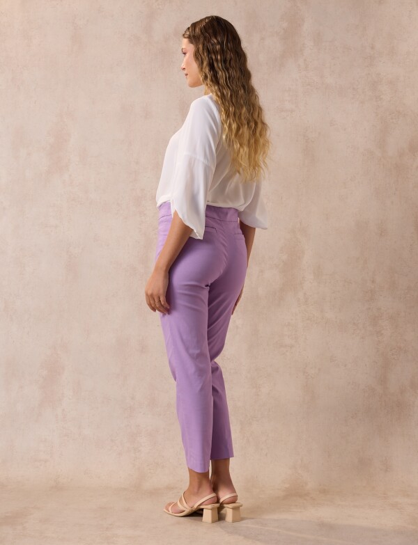 Pantalon Pull On LAVANDA