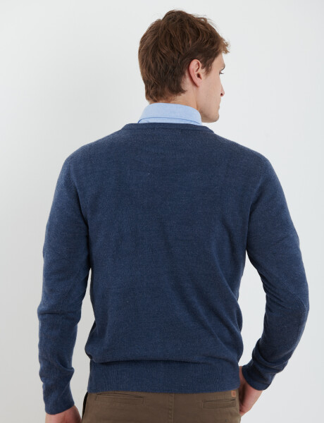 470413 SWEATER HARRINGTON URBAN Azul Melange