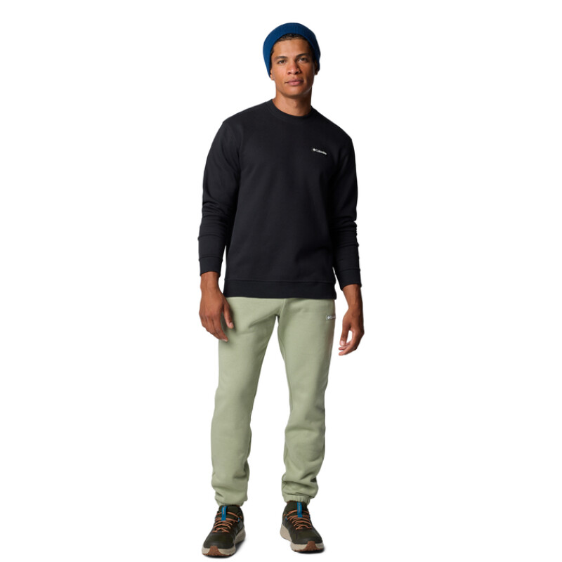 Remera Meridian Creek Crew Hombre BLACK