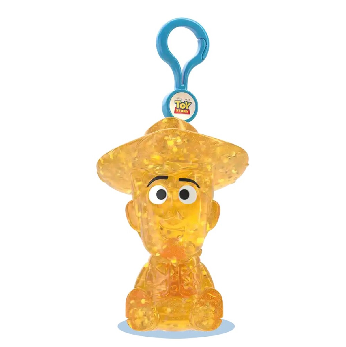 Figura Squishy Disney con Clip Colgante - WOODY 