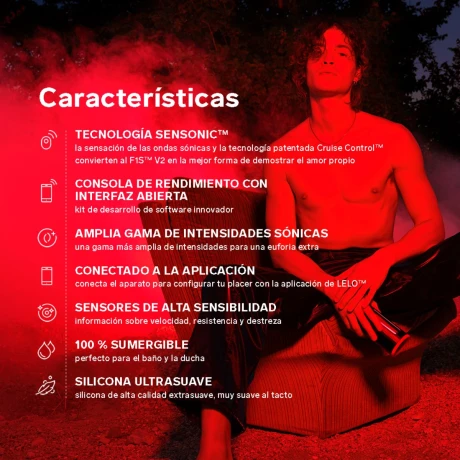 Masturbador Masculino Con App Lelo F1S 2V Masturbador Masculino Con App Lelo F1S 2V